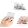 YDY 4 Pack Cell Phone Ring Holder, Transparent Finger Kickstand 360°Rotation Phone Ring Grip for Smartphone, 4 Silver(2 Round+2 Square) YDY 4 Pack Cell Phone Ring Holder, Transparent Finger Kickstand 360°Rotation Phone Ring Grip for Smartphone, 4 Silver(2 Round+2 Square)