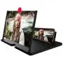 12" Screen Magnifier –3D HD Mobile Phone Magnifier Projector Screen for Movies, Videos, and Gaming–Foldable Phone Stand with Screen Amplifier–Supports All Smartphones(Black) 12" Screen Magnifier –3D HD Mobile Phone Magnifier Projector Screen for Movies, Videos, and Gaming–Foldable Phone Stand with Screen Amplifier–Supports All Smartphones(Black)