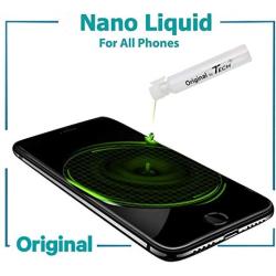 Original Nano Liquid Screen Protector, Liquid Glass Screen Protector with Scratch Resistant 9H Hardness for All Smartphones, Tablets, Watches Glasses, Cameras, Nano Coating (for up to 10 phones)