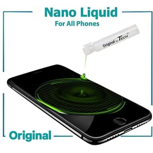 Original Nano Liquid Screen Protector, Liquid Glass Screen Protector with Scratch Resistant 9H Hardness for All Smartphones, Tablets, Watches Glasses, Cameras, Nano Coating (for up to 10 phones) Original Nano Liquid Screen Protector, Liquid Glass Screen Protector with Scratch Resistant 9H Hardness for All Smartphones, Tablets, Watches Glasses, Cameras, Nano Coating (for up to 10 phones)