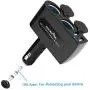 Rocketek 2-Socket Car Splitter Cigarette Lighter Adapter Multi Power Outlet 12/24V 90W with 3.1A 2 USB Car Charger Adapter, Cigarette Lighter Splitter Adapter for iPhone ipad Cell Phone Tablet GPS Rocketek 2-Socket Car Splitter Cigarette Lighter Adapter Multi Power Outlet 12/24V 90W with 3.1A 2 USB Car Charger Adapter, Cigarette Lighter Splitter Adapter for iPhone ipad Cell Phone Tablet GPS