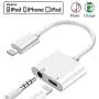 Headphone Adapter for iPhone 3.5mm Jack Charge & Audio Dongle Converter Splitter Cables 2 in 1 for iPhone 11pro/7/7Plus/8/X/10/XR/XS/XS Max Earphone Accessory Compatible Support All iOS System Headphone Adapter for iPhone 3.5mm Jack Charge & Audio Dongle Converter Splitter Cables 2 in 1 for iPhone 11pro/7/7Plus/8/X/10/XR/XS/XS Max Earphone Accessory Compatible Support All iOS System