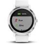 Garmin 010-01769-21 Vivoactive 3, GPS Smartwatch with Contactless Payments and Built-in Sports Apps, White/Silver