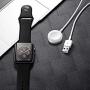 Updated Version Watch Charger, Charging Cable for Apple Watch Magnetic Wireless Portable Charger Charging Cable Cord Compatible for Watch Series 5 4 3 2 1 for All Watch 44 42 40 38-White