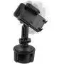 Mediabridge Smartphone Cradle w/Extended Cup Holder Mount - for iPhone X/8/7/7+, Samsung S6/Note - Fits 2"-3.5" (Part# PC3CM) Mediabridge Smartphone Cradle w/Extended Cup Holder Mount - for iPhone X/8/7/7+, Samsung S6/Note - Fits 2"-3.5" (Part# PC3CM)
