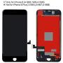 BeeFix Fit iPhone 8 Screen Replacement Black (4.7 Inch) 3D Touch LCD Screen Digitizer Replacement Display Assembly Repair Kits with Waterproof Adhesive,Tempered Glass,Tools and Instruction