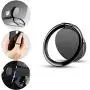 Cell Phone Finger Ring Stand-360° Rotation Metal Ring Grip for Magnetic Car Mount Compatible with All Smartphone Black Cell Phone Finger Ring Stand-360° Rotation Metal Ring Grip for Magnetic Car Mount Compatible with All Smartphone Black
