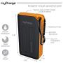 myCharge Adventure Camping Portable Charger Power Bank 6700 mAh Rugged Outdoor External Battery Pack with Carabiner Clip - USB Accessories, Bluetooth Speaker, Cell Phone (iPhone, Android for Samsung)