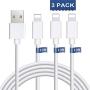 iPhone Charger 3Pack 10FT iPhone Charger Cable iPhone Charging Cable Cord Compatible iPhone Xs MAX XR X 8 8 Plus, iPhone 7 7 Plus 6 6s 6 Plus 6s Plus, iPhone SE 5 iPad, iPod and More(White)