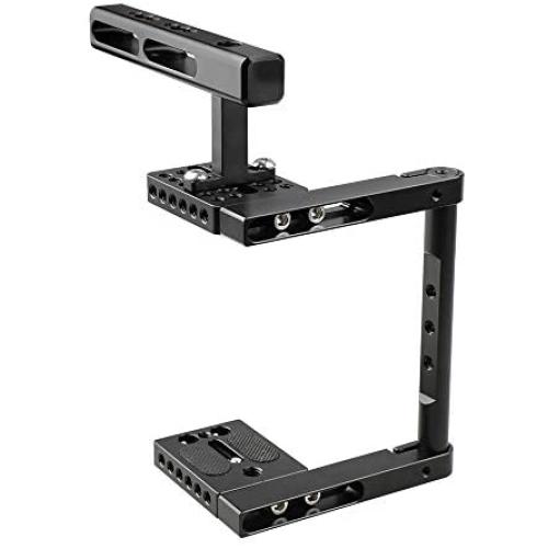 CAMVATE Basic Camera Cage Rig with Top Handle Universal Use