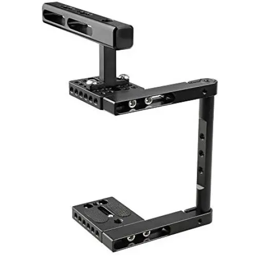 CAMVATE Basic Camera Cage Rig with Top Handle Universal Use CAMVATE Basic Camera Cage Rig with Top Handle Universal Use