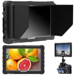 LILLIPUT A7S 7" 1920x1200 IPS Screen Camera Field Monitor 4K HDMI Input Output Video for DSLR Mirrorless Camera Sony A7S II A6500 Panasonic GH5 Canon 5D Mark IV DJI Ronin M Black case Exclusively