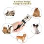 Ceenwes Dog Clippers Low Noise Pet Clippers Rechargeable Dog Trimmer Cordless Pet Grooming Tool Professional Dog Hair Trimmer with Comb Guides Scissors Nail Kits for Dogs Cats & Others