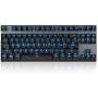 MOTOSPEED 2.4GHz Wireless/Wired Mechanical Keyboard 87Keys Led Backlit Blue Switches Type-C Gaming Keyboard for Gaming and Typing,Compatible for Mac/PC/Laptop