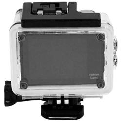 VRfamily 4K WiFi Action Camera, 2.0 Inch Ultra HD Underwater Waterproof Action Camcorder (Black)