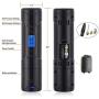 Portable Air Compressor Handheld Mini Bike Tire Pump Electric Tire Inflator for Car Tires Motorcycle Bicycle Bike Volleyball Basketball, with Digital Gauge LED Light LCD Display 1000mAh DC 12V