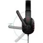 Gaming Headset For PC Mobile Phones with Mic Volume Control (Black and Red )