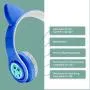 WOICE Wireless Bluetooth Kids Headphones, LED Flashing Lights, Music Sharing Function, 85db Volume Limited, Over-Ear and Build-in Mic Wireless/Wired Children Headphones for Boys Girls (Blue) WOICE Wireless Bluetooth Kids Headphones, LED Flashing Lights, Music Sharing Function, 85db Volume Limited, Over-Ear and Build-in Mic Wireless/Wired Children Headphones for Boys Girls (Blue)