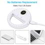 Selfie Ring Light, XINBAOHONG Rechargeable Portable Clip-on Selfie Fill Light with 36 LED for Smart Phone Photography, Camera Video, Girl Makes up (White-c, 36LED)