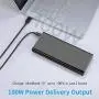 Portable Laptop Charger 26800mAh 100W PD Power Bank, External Battery Pack with Dual Quick Charge 3.0 Ports, Fast Charge for USB-C Laptops, MacBook Pro, iPad Pro, iPhone, Samsung Galaxy and More Portable Laptop Charger 26800mAh 100W PD Power Bank, External Battery Pack with Dual Quick Charge 3.0 Ports, Fast Charge for USB-C Laptops, MacBook Pro, iPad Pro, iPhone, Samsung Galaxy and More