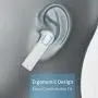 Wireless Earbuds Bluetooth 5.0, GPED True Wireless Earbuds Headphones with Charging Case, 20Hrs Playback, One-Step Pairing, IP67 Waterproof Stereo Bluetooth Earbuds with Mic for Android/iPhone(White)
