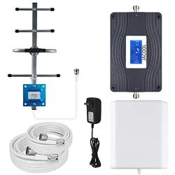 Verizon AT&T Cell Phone Signal Booster Dual 700MHz Band 13/12/ 17 4G LTE Cellular Signal Booster FDD High Gain 65dB Cell Phone Booster Amplifier Repeater for Remote Area Verizon ATT T-Mobile