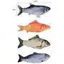 HI NINGER Floppy Fish Cat Toy, Electric Moving Fish Toy for Cats, Dancing Wiggle Fish Cat Toy, Realistic Interactive Flopping Fish Cat Kicker Catnip Toys for Indoor Cat Exercise