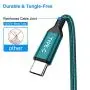 USB Type C Cable,AkoaDa 3-Pack (10ft+6.6ft+3.3ft) USB A to USB-C Fast Charger Nylon Braided Cord Compatible with Samsung Galaxy Note 9 8 S8 S9 S10 10 Plus,LG V50 V40 G8 G7 Thinq,Moto Z Z3,Swit (GREEN) USB Type C Cable,AkoaDa 3-Pack (10ft+6.6ft+3.3ft) USB A to USB-C Fast Charger Nylon Braided Cord Compatible with Samsung Galaxy Note 9 8 S8 S9 S10 10 Plus,LG V50 V40 G8 G7 Thinq,Moto Z Z3,Swit (GREEN)