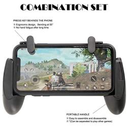 ZOEMO All Metal PUBG Mobile Trigger, Mobile Game Gamepad for PUBG/Call of Duty/Fotnite Upgraded Version for iPhone iOS/Android