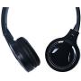 TOPXCEGUU A10 IR Wireless Headphones for Car DVD Player Headrest Video,On-Ear Infrared Headphones Headset Universal (Black)