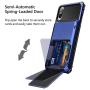 Vofolen Case for iPhone Xs Max Case Wallet ID Slot Credit Card Holder Scratch Resistant Dual Layer Protective Bumper Rugged TPU Rubber Armor Hard Shell Case Cover for iPhone Xs Max 10S Max (Navy)