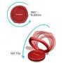 Spigen Style Ring 2 Cell Phone Ring/Phone Grip/Stand/Holder for All Phones and Tablets Compatible with Magnetic Car Mount - Red Spigen Style Ring 2 Cell Phone Ring/Phone Grip/Stand/Holder for All Phones and Tablets Compatible with Magnetic Car Mount - Red