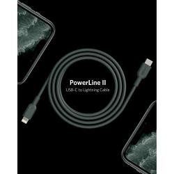 iPhone 11 Pro Charger, Anker USB C to Lightning Cable [6ft Apple MFi Certified] Powerline II for iPhone 11/11 Pro / 11 Pro Max/X/XR/XS Max, Supports Power Delivery (Green)