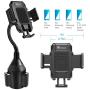 Vansky Car Cup Holder Phone Mount with A Long Flexible Neck for Cell Phones iPhone XR /11 Pro/11 Pro Max/XS/Max/X/8/7 Plus/Samsung Galaxy