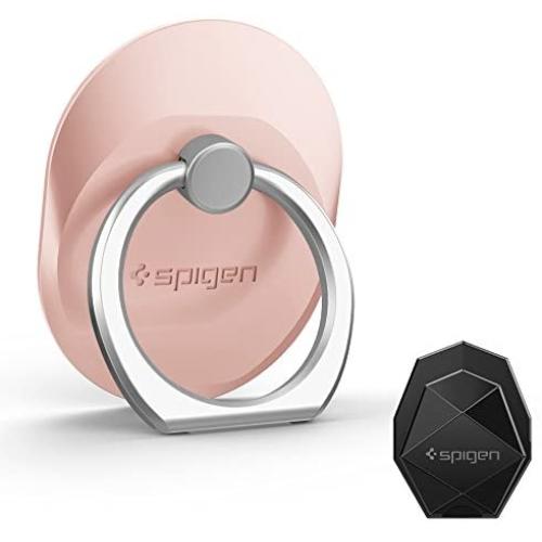 Spigen Style Ring Cell Phone Ring Phone Grip/Stand/Holder for All Phones and Tablets - Rose Gold