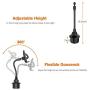 Car Cup Holder Phone Mount,Adjustable Gooseneck Cell Phone Holder with 360° Rotatable Cradle for iPhone Xs/X/8/7 Plus/6/Samsung Note 9/8/Galaxy S9/S9 /S8,GPS and Most Smartphones.