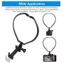 HONGDAK Hanging Neck Mount Chest Mount for GoPro 8/7/6/5/XiaoYi/SJCAM/DJI OSMO Action Camera, Smartphone Hand Free Collar Style Stand Motion Video Shooting Bracket Self Hanging Neck Mount Holder