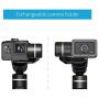 G6 3-Axis Handheld Camera Gimbal Stabilizer for GoPro Action Camera with WiFi Bluetooth OLED Screen for GoPro Hero 8 7 6 5 Sony RX0 Yi 4k DJI Osmo Action Camera Splash-Proof