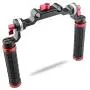 CAMVATE 15mm Rod & Soft Rubber Grip Shoulder Mount Rig with Rosette Standard Accessory for DSLR(Red,M6 Thread,31.8 mm) CAMVATE 15mm Rod & Soft Rubber Grip Shoulder Mount Rig with Rosette Standard Accessory for DSLR(Red,M6 Thread,31.8 mm)