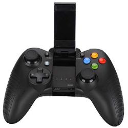 Hoseten Black Mobile Controller, Bluetooth Gamepad Controller, Long Battery Life with Clip for Phone Compatible for/iOS Phone Gaming Accessories(Black + Color Box)