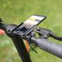 iMESTOU Bicycle Phone Holder Aluminium Alloy Bike Smartphone Cradle 360 Rotation Handlebar Mount for Large Phones 3.5-7.2 inch on Motorcycle UTV Street Bikes Snowmobile Dirt Bike