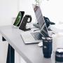 Wireless Charger 3 in 1 Charging Station for Apple Watch Series 5/4/3/2/1 and Airpods 1/2/Pro Fast Wireless Charger Stand Qi Charging Dock for iPhone 11/Xs/X Max/XR/X/8/8Plus/Samsung S9/Note 9