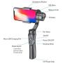 Andoer 3-Axis Handheld Gimbal Stabilizer Built-in Lithium Battery with Mini Tripod Stand Sports Camera Adapter Plate Compatible with iPhone Samsung Huawei Xiaomi Smartphone GoPro 4/5/6/7