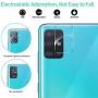 GESMA for Samsung Galaxy A51 Screen Protector with Camera Lens Protector, [3 Screen Protectors+2 Camera Protectors+1 Tray] Tempered Glass Screen Protector for Samsung Galaxy A51 4G(Clear)