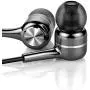 Heavy bass Earphone Color Call with Mic Stereo Earbud Headphones Mixed Colors (Black + White + Pink + Green 4 Pairs)