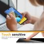 [ 3 Pack ] UniqueMe Screen Protector for LG Stylo 6 Tempered Glass [Full Coverage] Edge to Edge Protection [Case Friendly] -Black