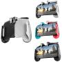 Newseego Mobile Game Controllers,[Upgrade Version] Sensitive Shoot Aim Multiple Color Combinations Gaming Grip with Gaming Trigger for Knives Out/Rules of Survival for Android & iOS- Black