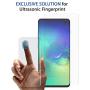 Galaxy S10 Plus Screen Protector, [Dome Glass] Full 3D Curved Edge Tempered Glass [Exclusive Solution for Ultrasonic Fingerprint] Easy Install Kit by Whitestone for Samsung Galaxy S10+ (2019) - 2 Pack