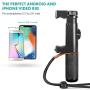 Movo Smartphone Video Kit V1 Vlogging Kit with Grip Rig, Shotgun Microphone, LED Light and Wireless Remote - YouTube Equipment Compatible with iPhone, Android Samsung Galaxy, Note - Vlogging Equipment