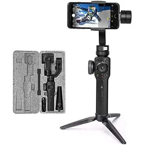 Zhiyun Smooth 4 3-Axis Handheld Gimbal Stabilizer for Smartphones, Black Zhiyun Smooth 4 3-Axis Handheld Gimbal Stabilizer for Smartphones, Black